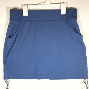 Columbia Omni-Shield Women's Large Blue Outdoor Hiking Elastic Waist Skort